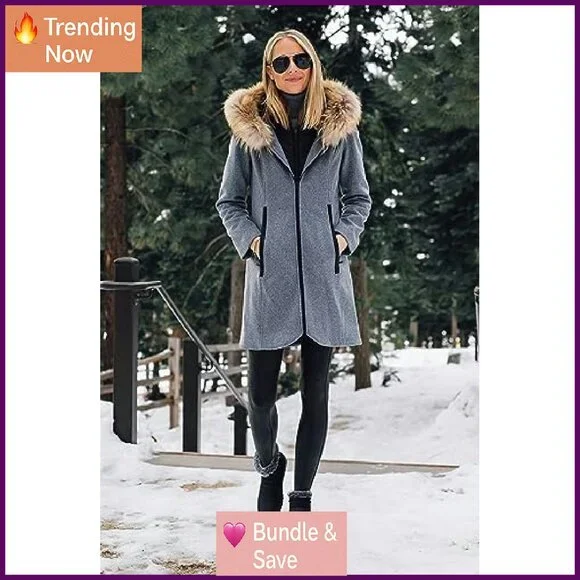 Waterproof Fur Lined Winter Snow Boots Women's Ankle Boots Non Slip